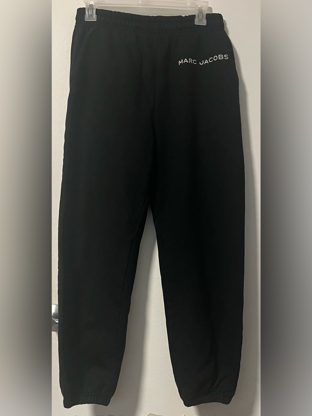 Marc Jacobs Black Logo Sweatpants